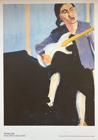 Tryk Chantal Joffe: Esme with her Guitar